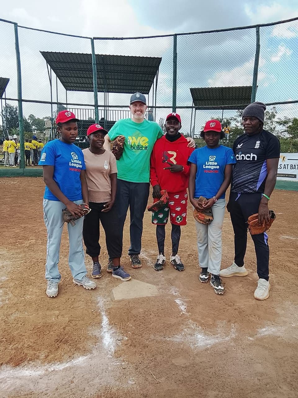 Kibagare Angels coaches, volunteers and partners